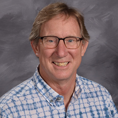 Mike Verkaik smiling at camera