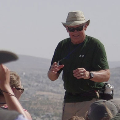 Ray VanderLaan teaching in Israel
