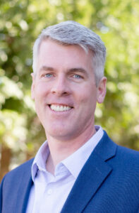 Jeff Haverdink smiling at the camera.